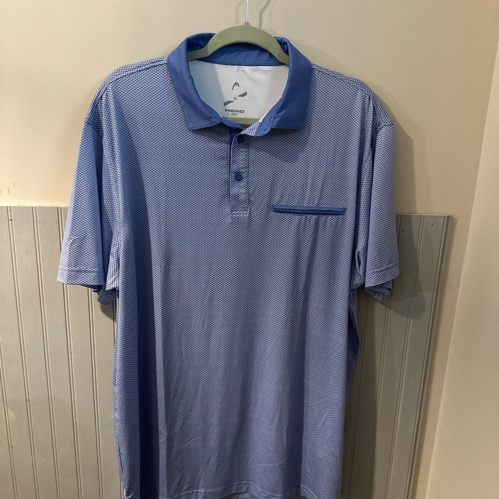 Men's Head brand Blue Polo Shirt